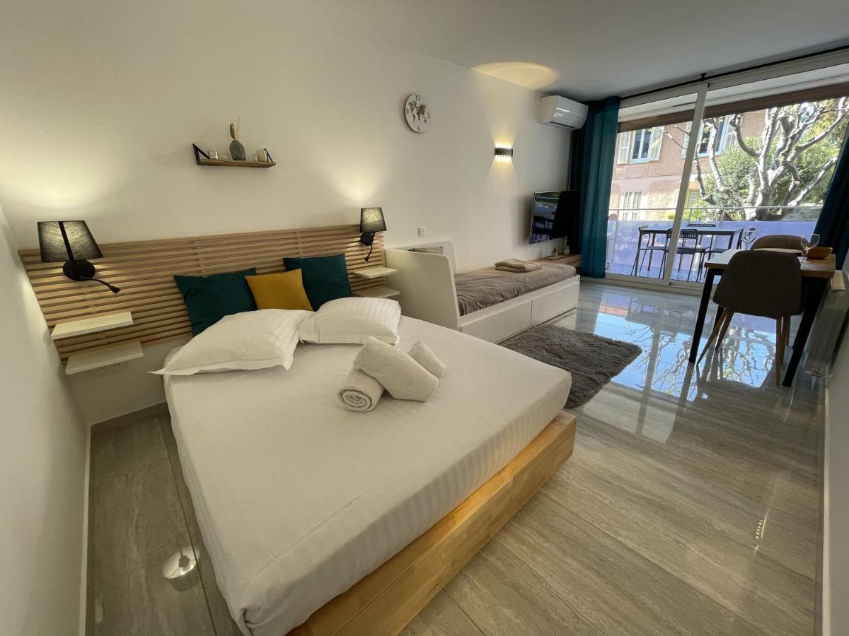 Chaleureux Studio, 200M De La Plage, Parking, Wifi Roquebrune-Cap-Martin Zewnętrze zdjęcie