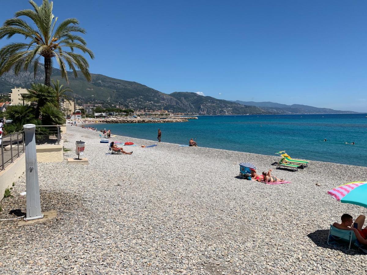 Chaleureux Studio, 200M De La Plage, Parking, Wifi Roquebrune-Cap-Martin Zewnętrze zdjęcie